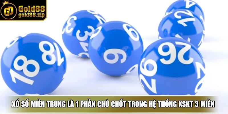 Xổ số miền Trung là 1 phần chủ chốt trong hệ thống XSKT 3 miền tại nước ta